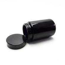 Dark violet glass jar with Screw lid VJ-280R